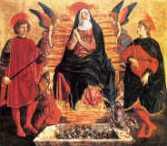 Andrea_del_Castagno_Asuncin con los santos Julian y Miniato.jpg (166690 bytes)