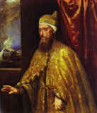 titian9Portrait of Doge Francesco Venier_1554-1556.jpg (31034 bytes)