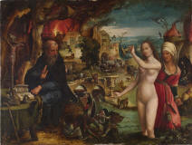 Pieter-Coecke-van-Aelst-1540-Las-tentaciones-de-san-Antonio-Abad