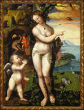 Domenico-Beccafumi-Venus-reprendiendo-a-amor-New-Orleans-Museum