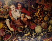 joachim-beuckelaer-a-peasant-couple-standing-by-a-market-stall-laden-with-fruits-and-vegetables