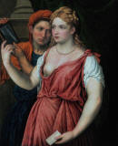 Paris_Bordone-Young_woman_looking_in_a_mirror_and_a_servant