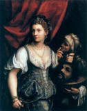 Fede Galizia  Judith con  la cabeza de Olofernes 1610 en el Museo rigling sarasota