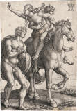 Heinrich-Aldegrever-mujer-secuestrada-por-un-satiro-1530