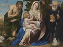 Simone Peterzno the holy family