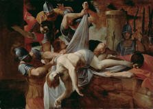Ludovico-Carracci-1612-san-sebastian-arrojado-cloaca-maxima