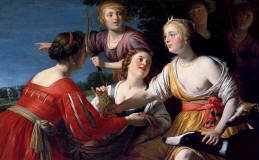 gerrit-van-honthorst-Diana_Resting_After_The_Hunt-1623