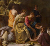 Johannes-Vermeer-1656-Diana-en el-banio