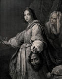 Judith_with_Holofernes-head-her_maid_behind_her-Line_engr_Wellcome