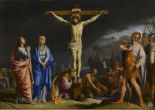 Jean-Baptiste_de_Champaigne-1650-Crucifixion_avec_Vierge-saint_Jean-Madeleine_et_soldats_romains