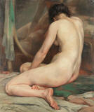 JEAN-LEON-HENRI-GOUWELOOS-seated-nude