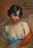 frederic-dufaux-portrait-einer-jungen-frau-mit-entblosster-brust-1924