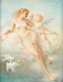 Venus y Cupido de Jules-mile Saintin