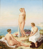 Carl_Ludwig_Jessen-Three_women_bathing