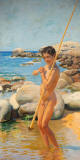 laureano-barrau-ninio-pescando-desnudo