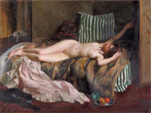 JACQUES-eMILE BLANCHE-nu-couche-1906