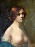 Henri-Rondel-jeune-femme-rousse-aux-seins-decouverts