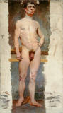 Alphonse-Mucha-Male-Nudy-Study-1885-87
