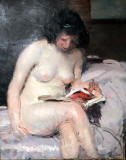 Louis-Francois-Biloul-nude-leyendo