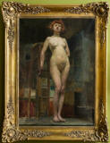 pushman-Study-of-Nude-Woman