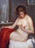 Glatter-Gyula_Sitting_Female_Nude