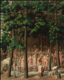 Charles-Griffin-Farr-1946-Bathers-in-a-Pine-Forest