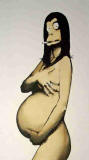 Banksy-Danger-Monkey-Embarazada-Demi-Moore